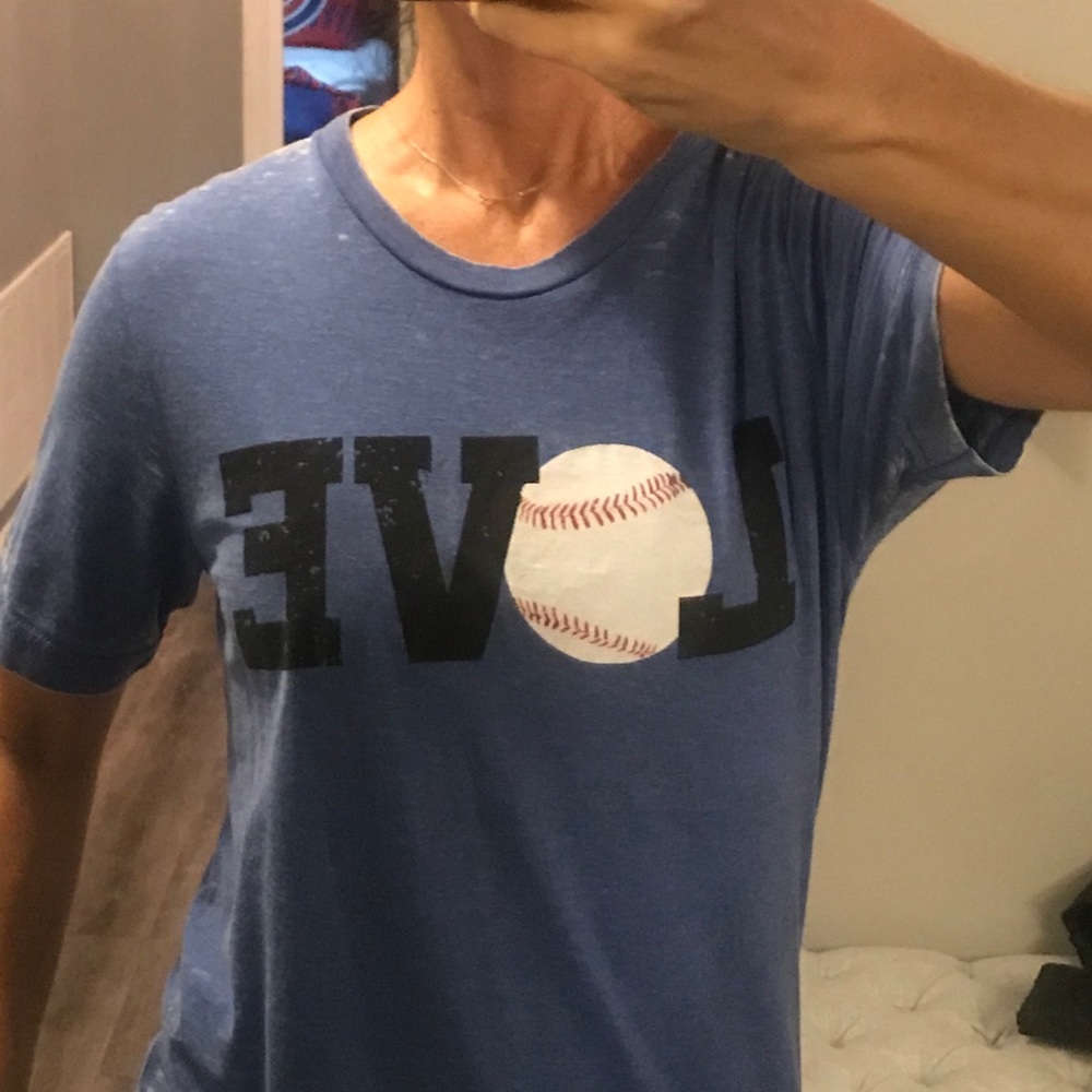 Live Love Gameday baseball tee